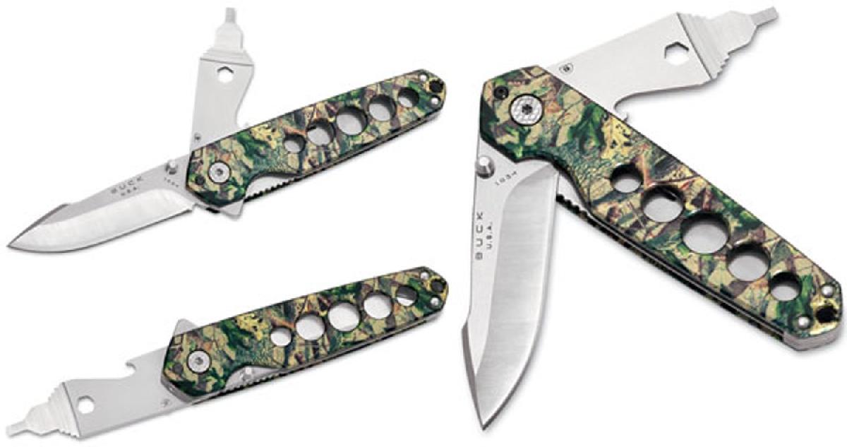 Buck Knives - Buck Alpha Crosslock Realtrree Camouflage